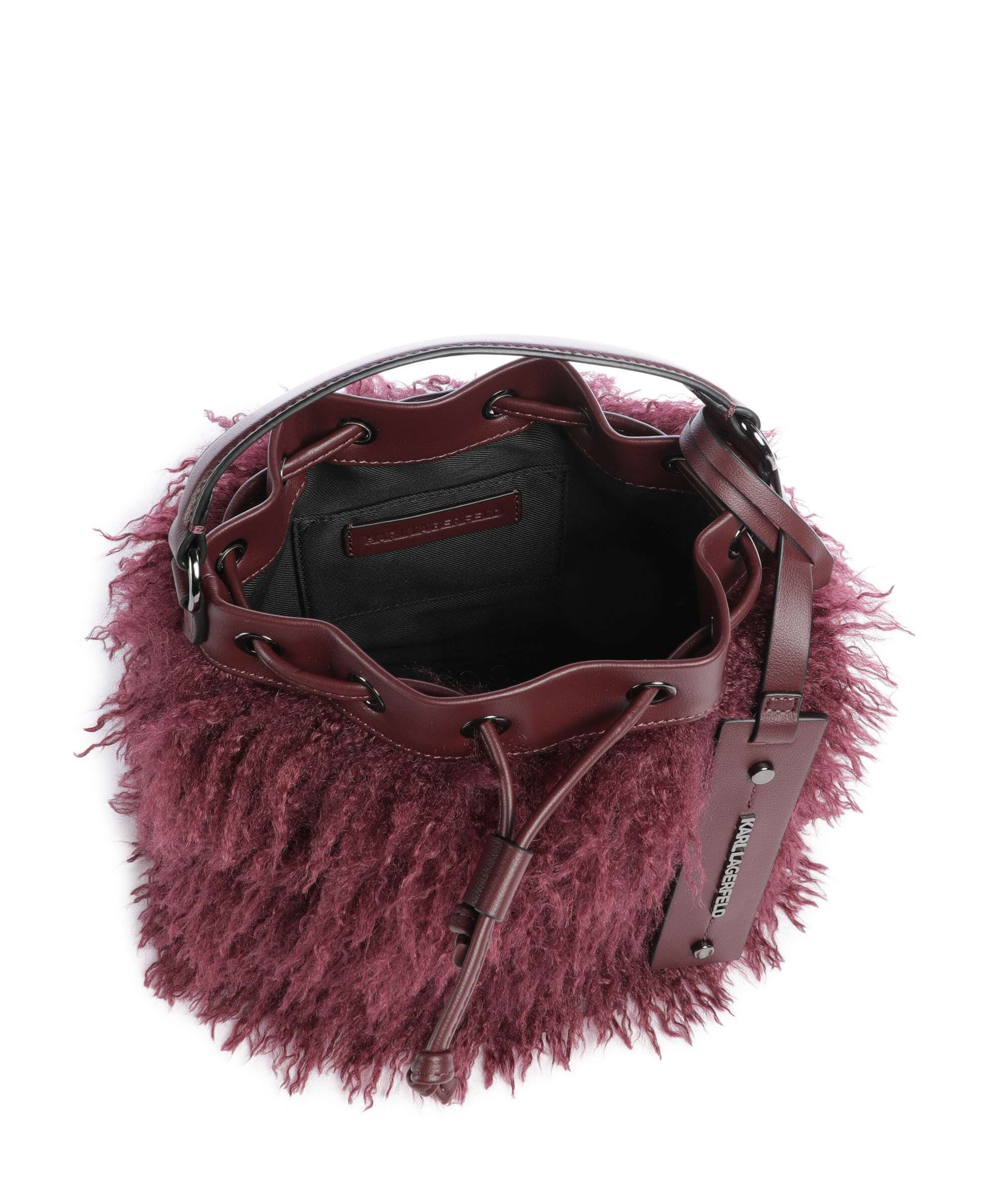 Karl Lagerfeld K/Weave Bucket bag windsor/burgundy