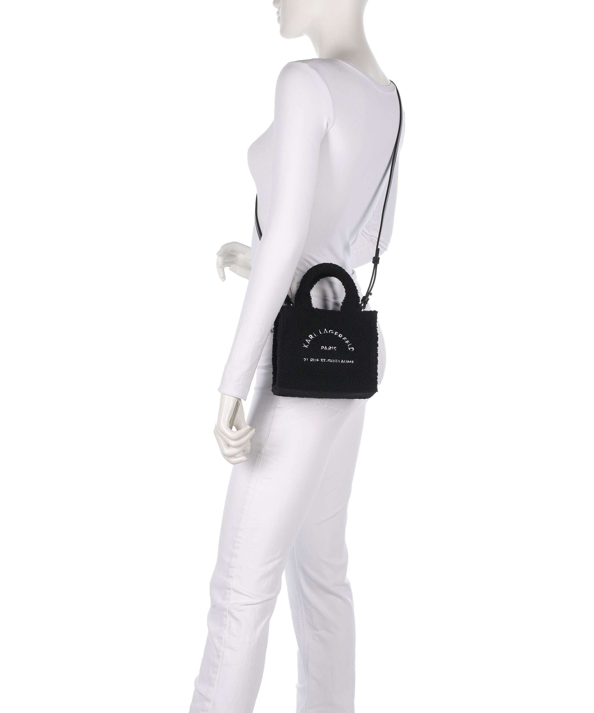 Karl Lagerfeld K/Rue St Guillaume Mini Crossbody bag black