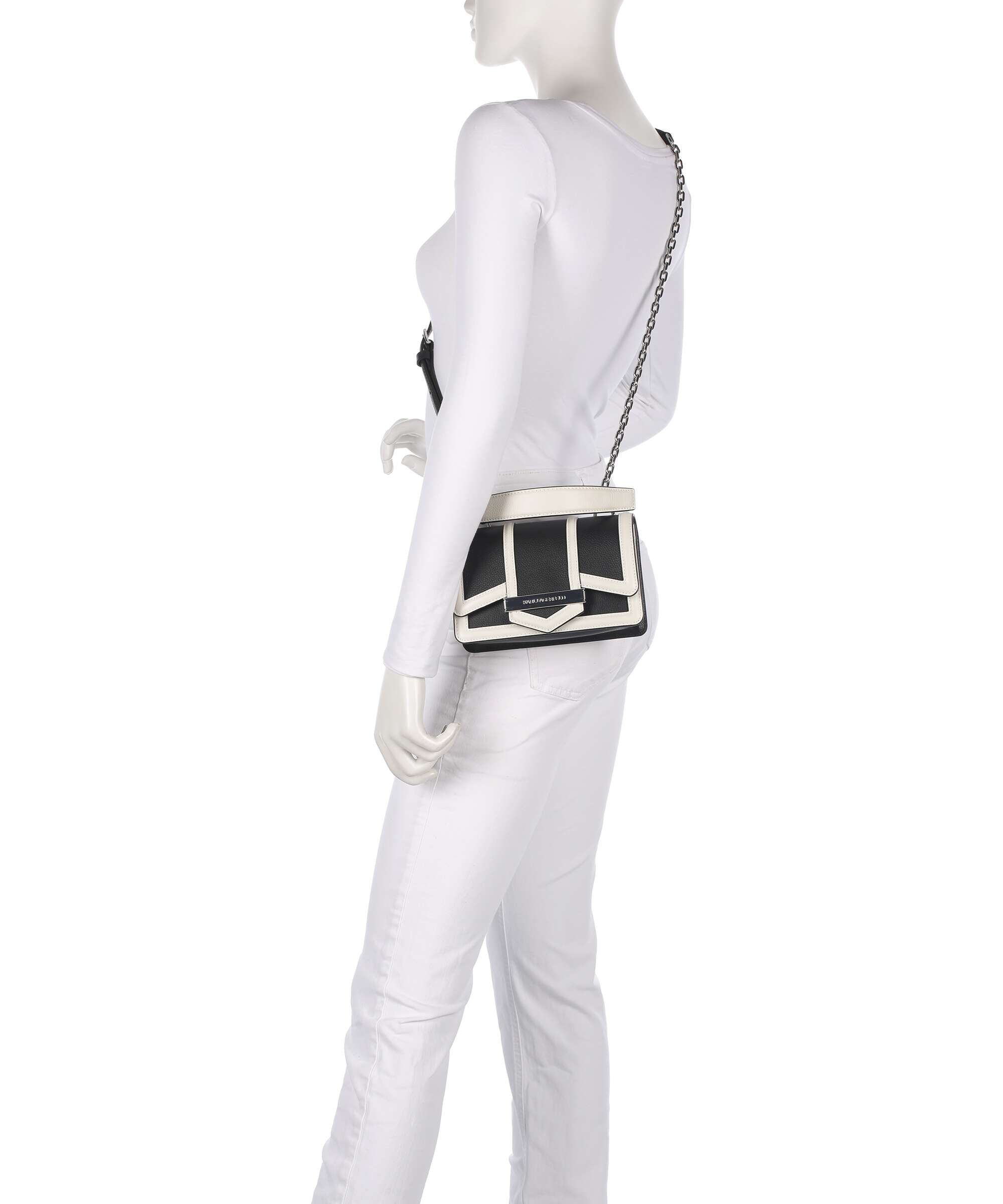 Karl Lagerfeld K/Nova Small Shoulder bag black/white