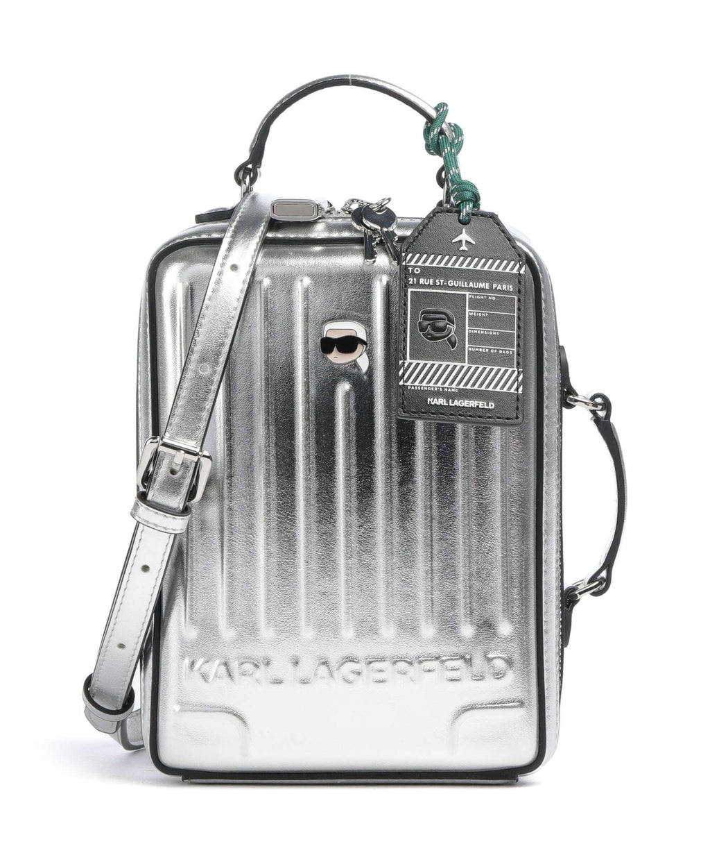 Karl Lagerfeld Ikon Crossbody bag silver