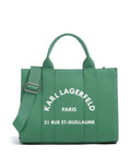 Karl Lagerfeld K/Rue St Guillaume Medium Handbag plant green