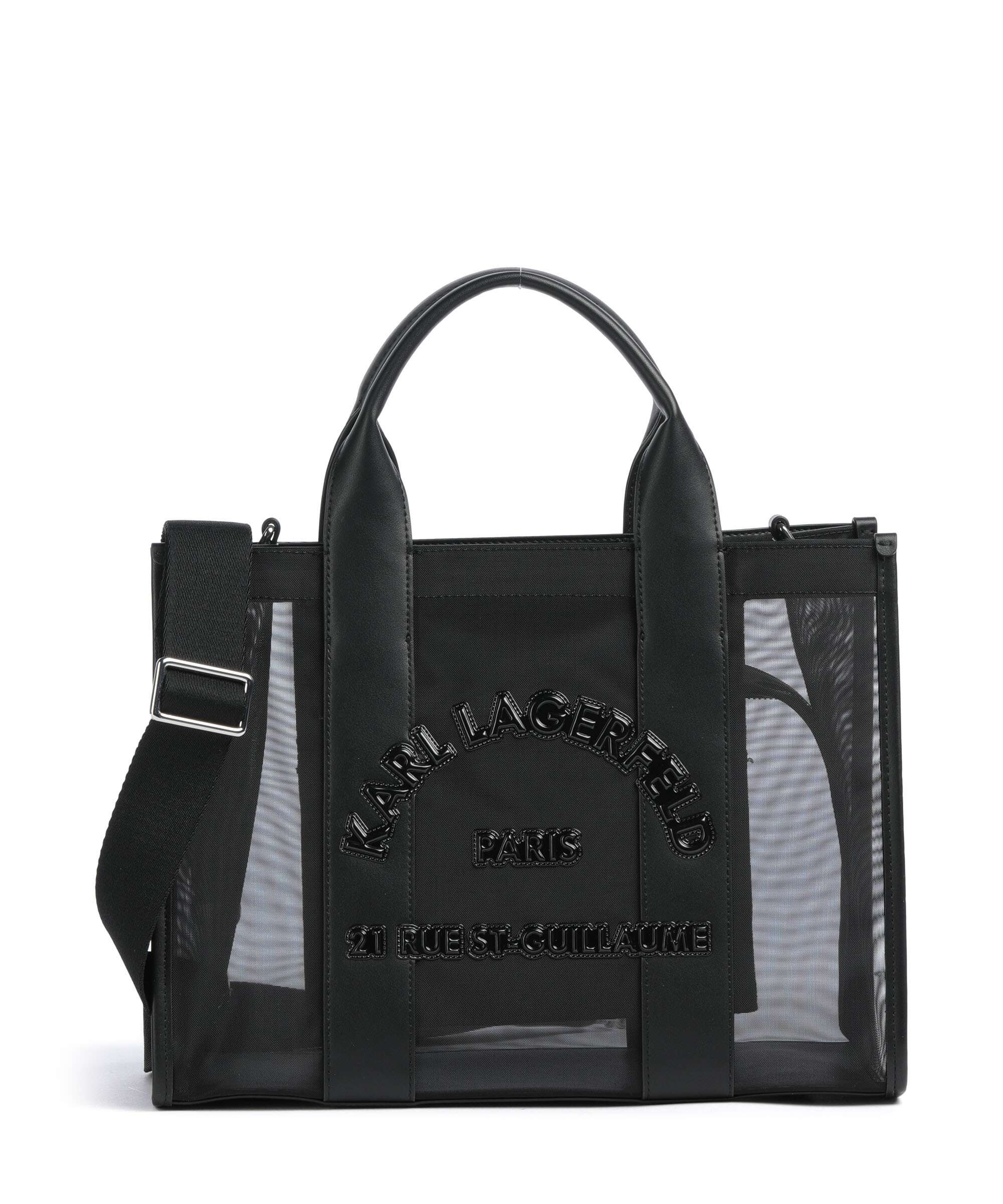 Karl Lagerfeld K/Rue St Guillaume Medium Handbag black