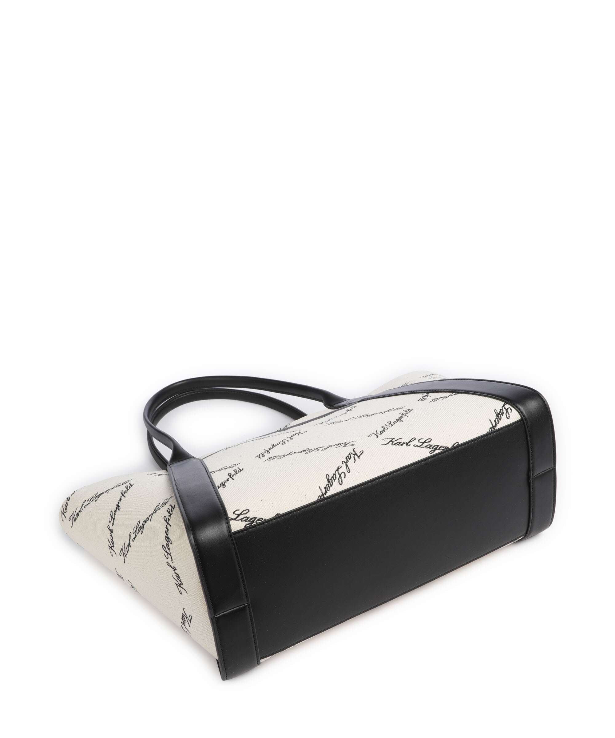 Karl Lagerfeld K/Ville Small Tote bag natural canvas/black