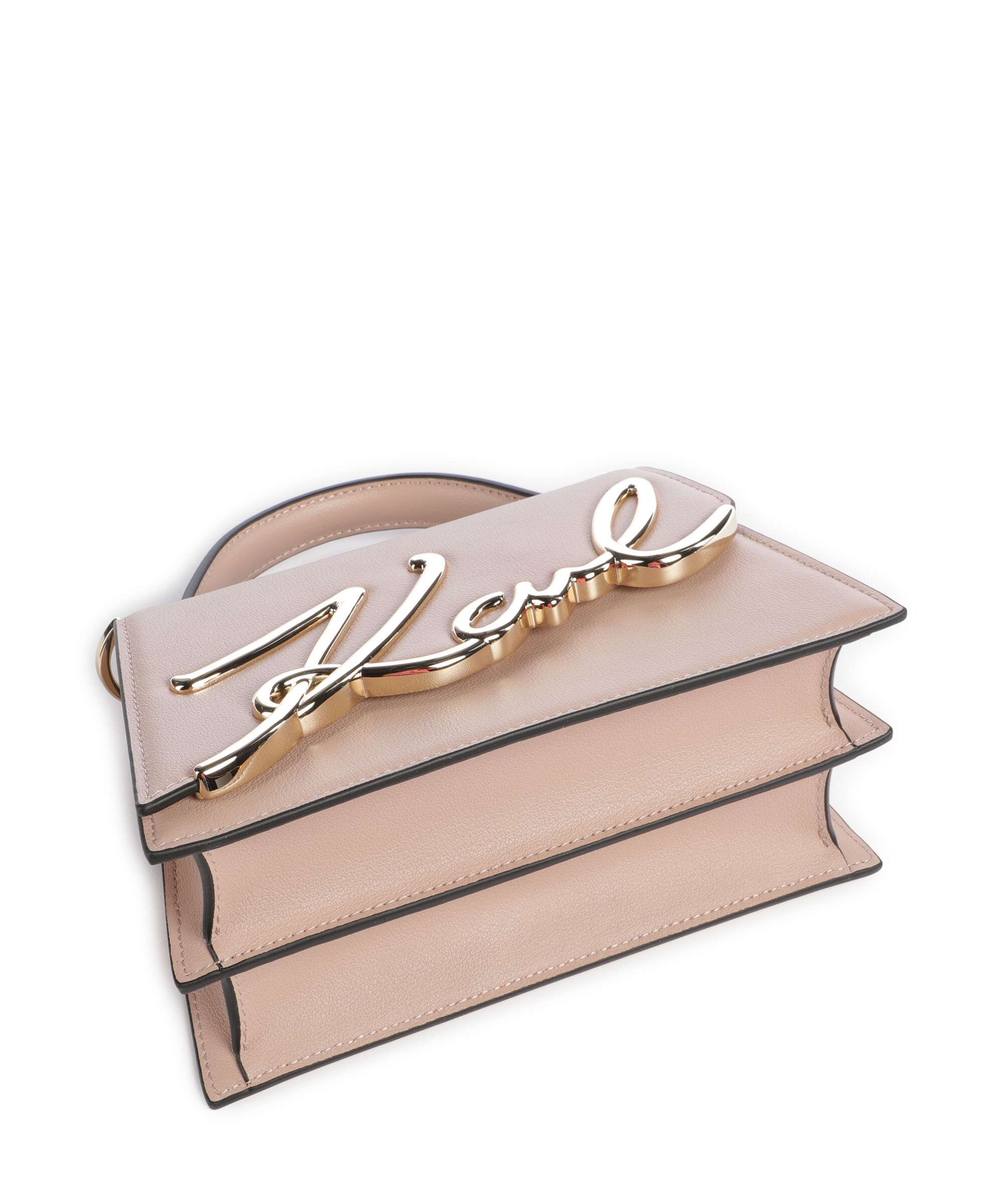 Karl Lagerfeld K/Signature 2.0 Crossbody bag nude pink