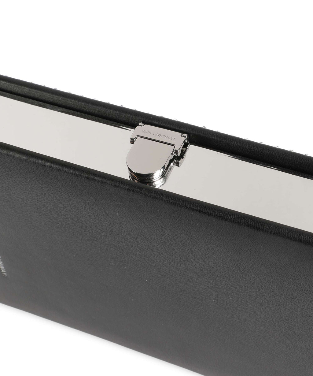Karl Lagerfeld K/Soiree Book Shoulder bag black embellishment