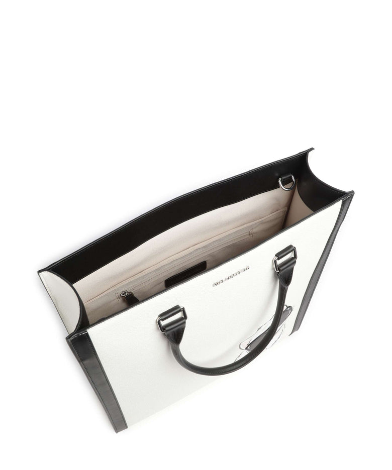 Karl Lagerfeld Ikon Choupette Handbag off white