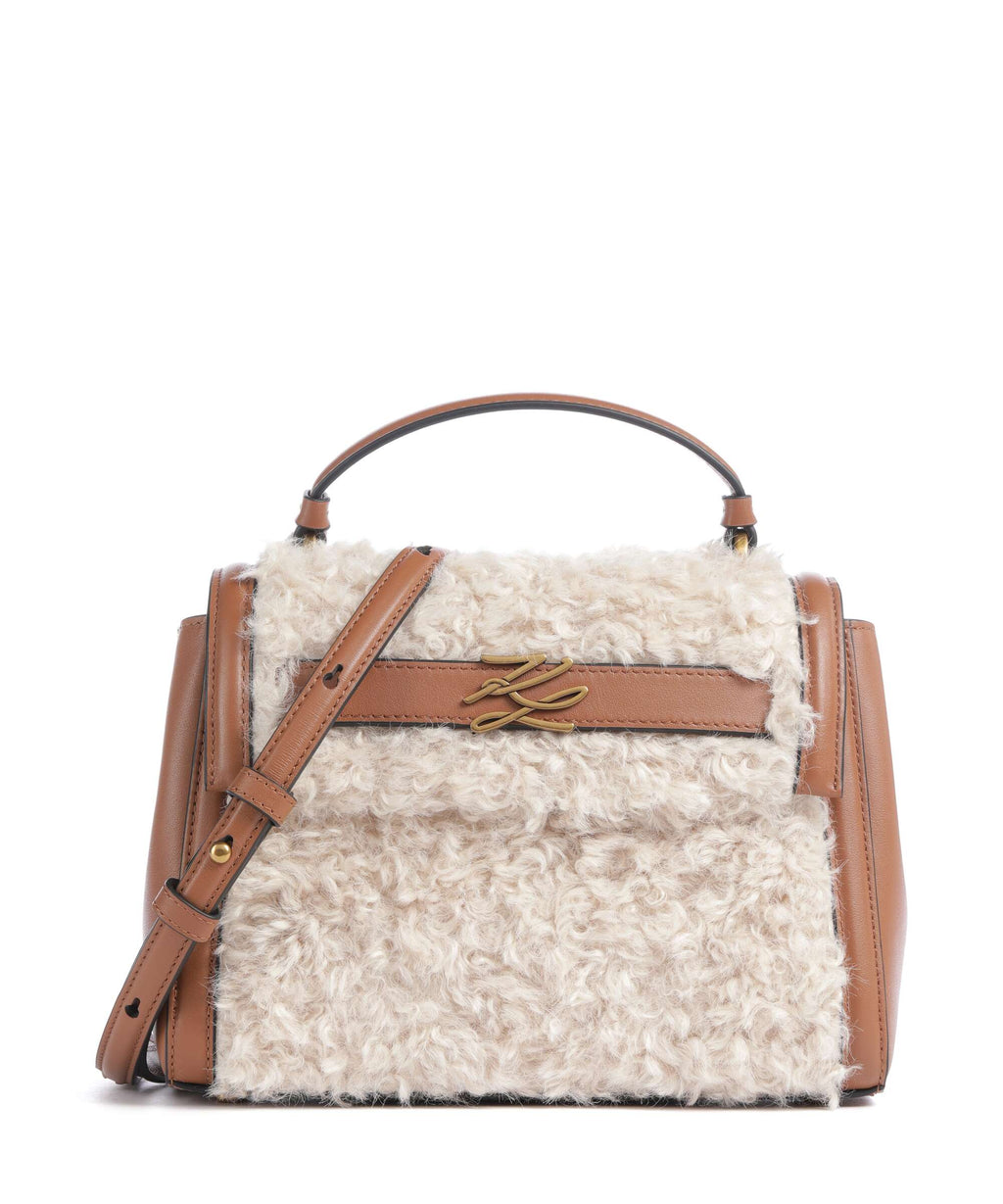 Karl Lagerfeld K/Autograph Small Handbag natural tan