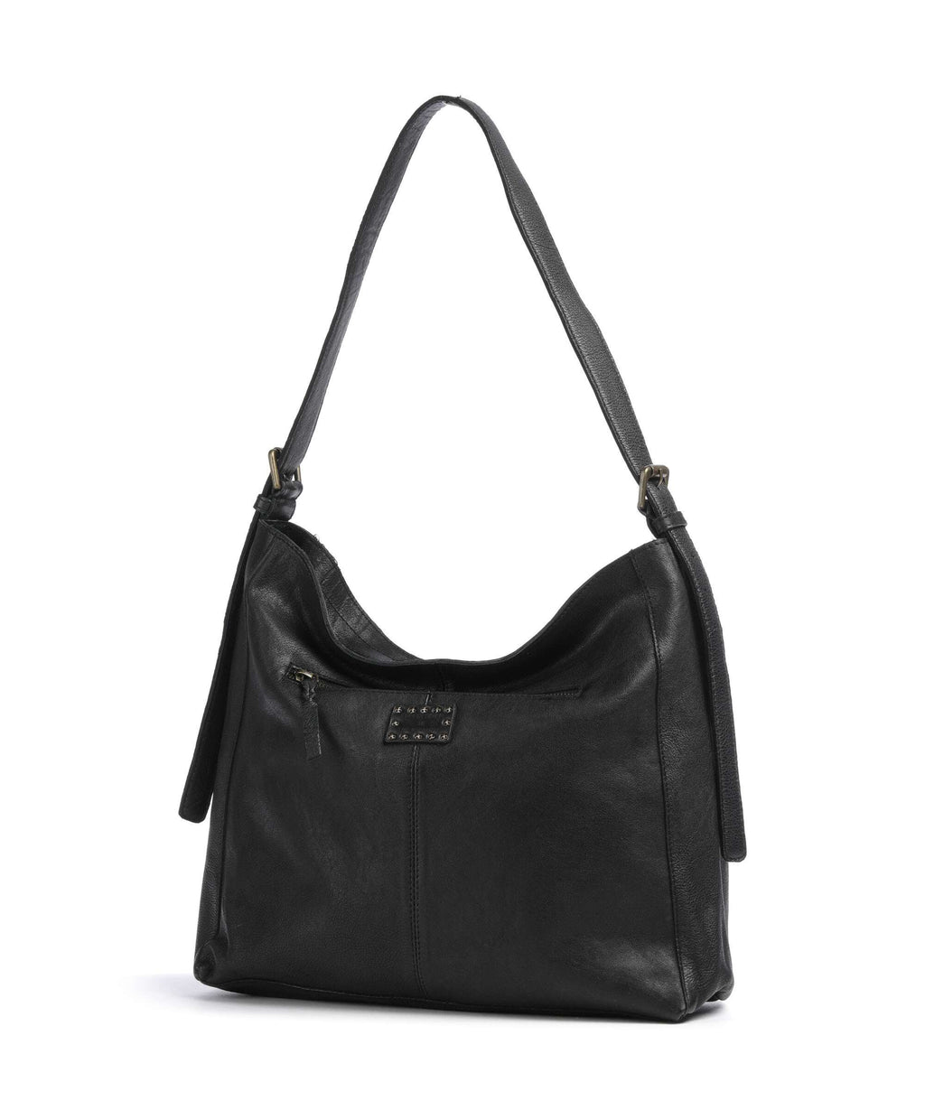 Taschendieb Wien Herzweg 2 Hobo bag black bean