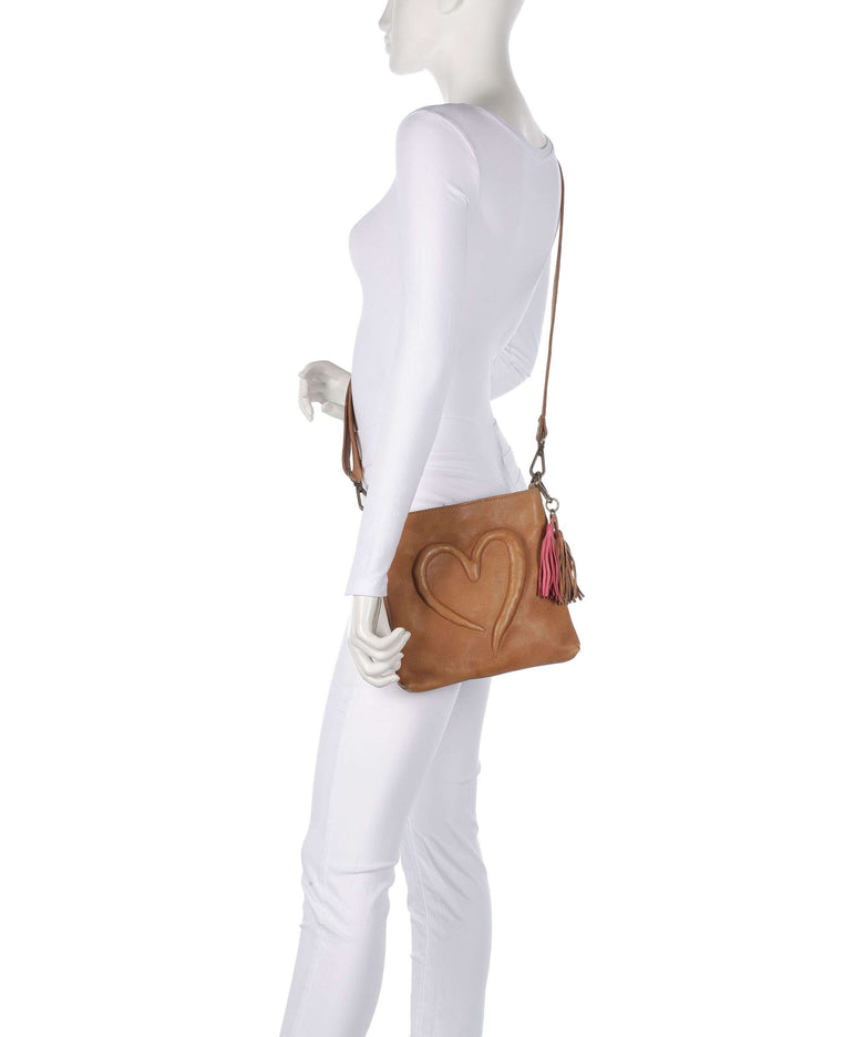 Taschendieb Wien Herzweg 4 Crossbody bag camel