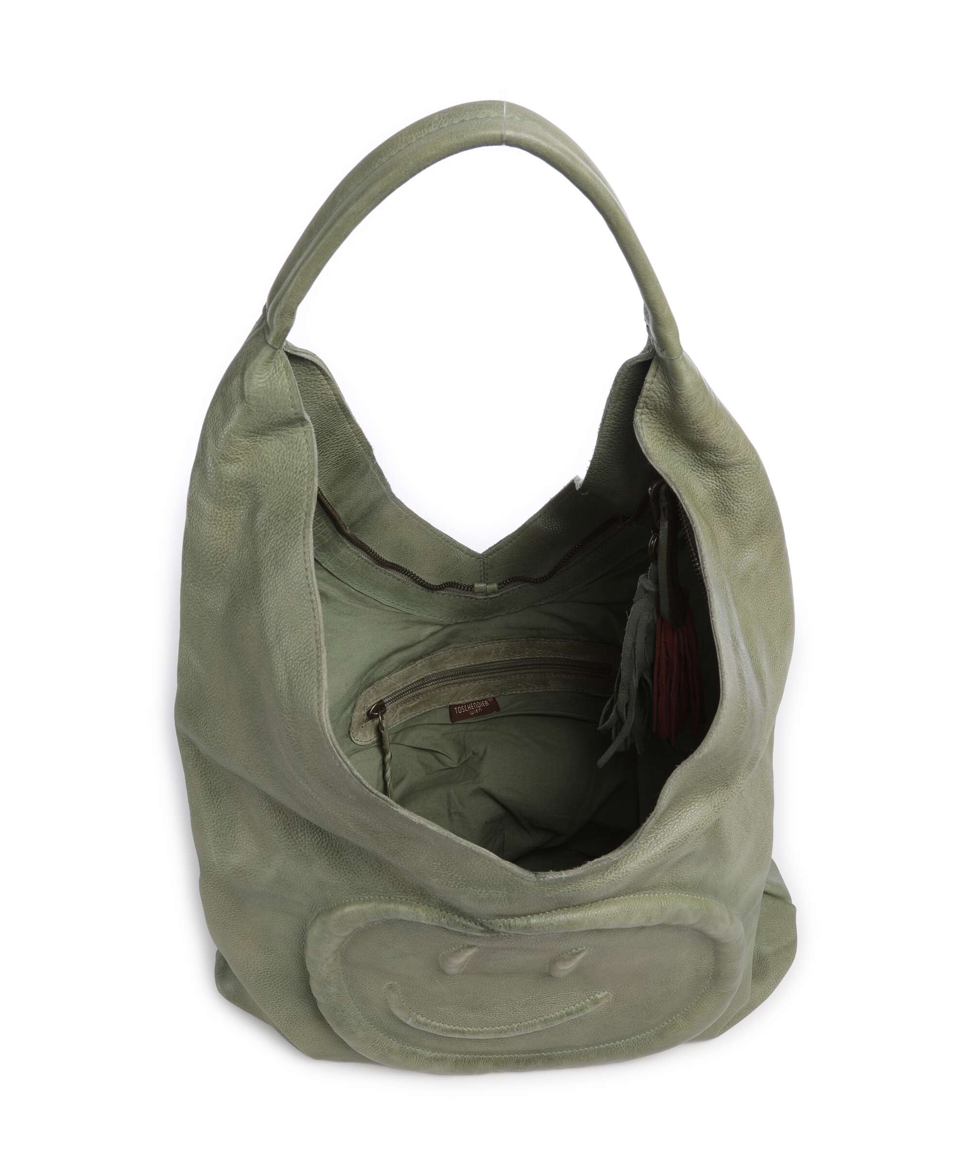 Taschendieb Wien Lachnerstrasse 5 Tote bag green leaf