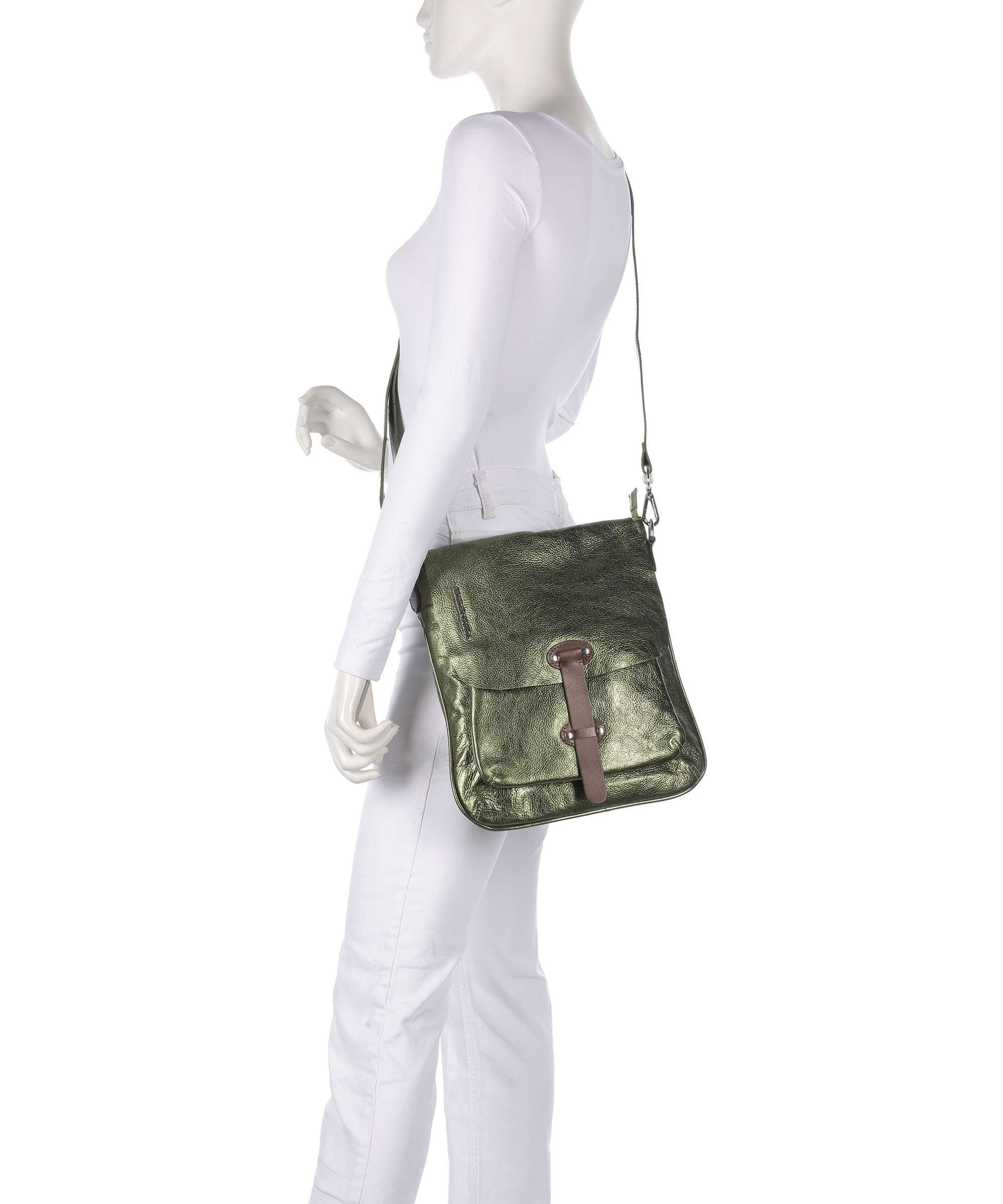 Taschendieb Wien Salvatorgasse 2 Crossbody bag green moos