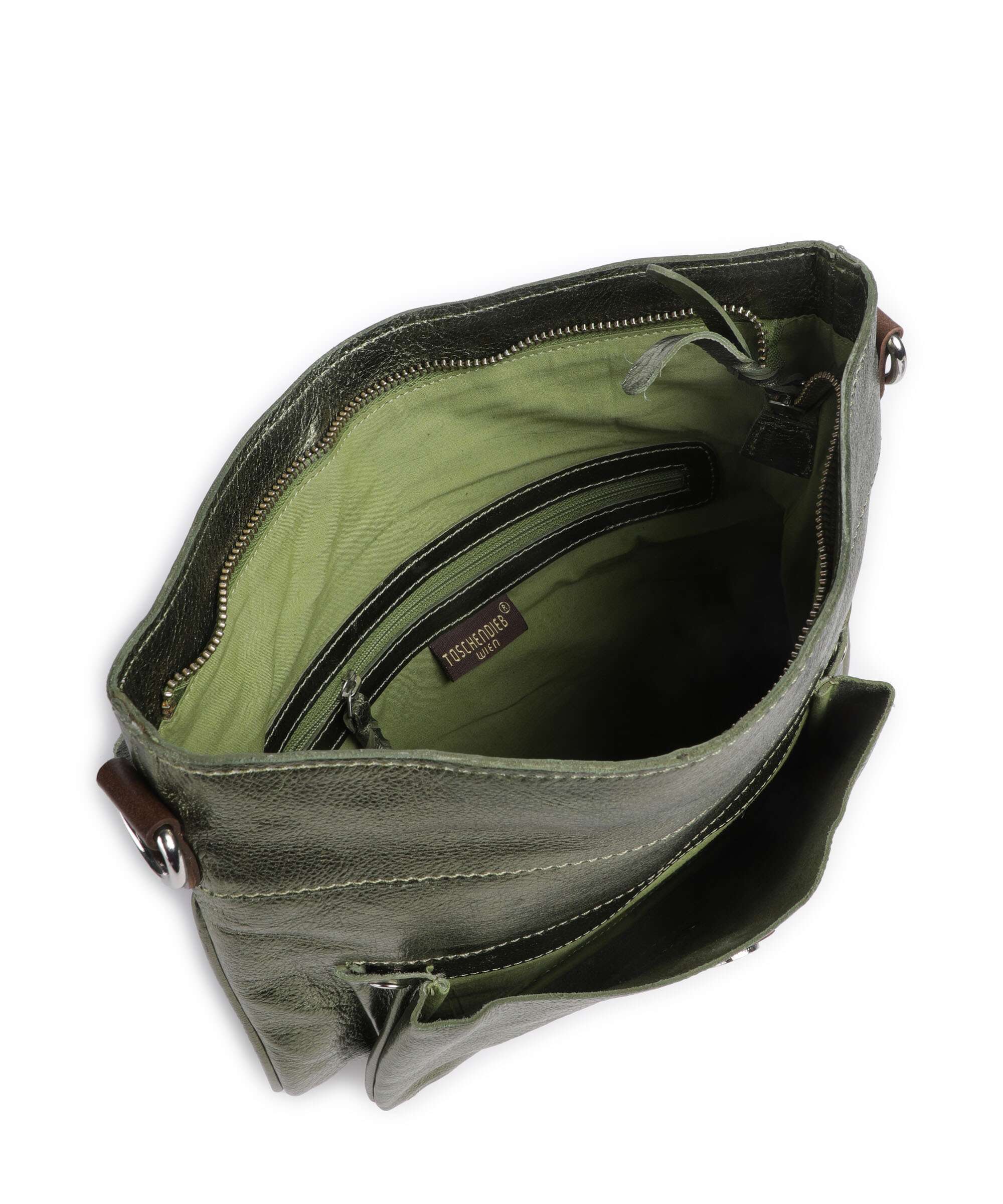 Taschendieb Wien Salvatorgasse 2 Crossbody bag green moos