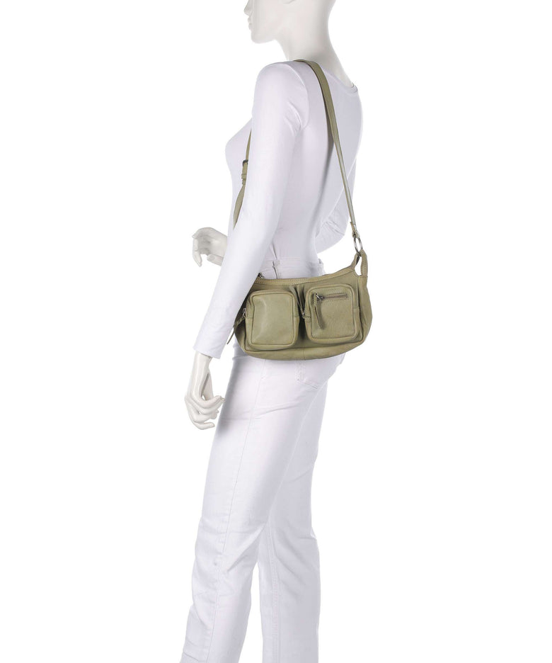 Taschendieb Wien Salvatorianerplatz 4 Shoulder bag green leaf