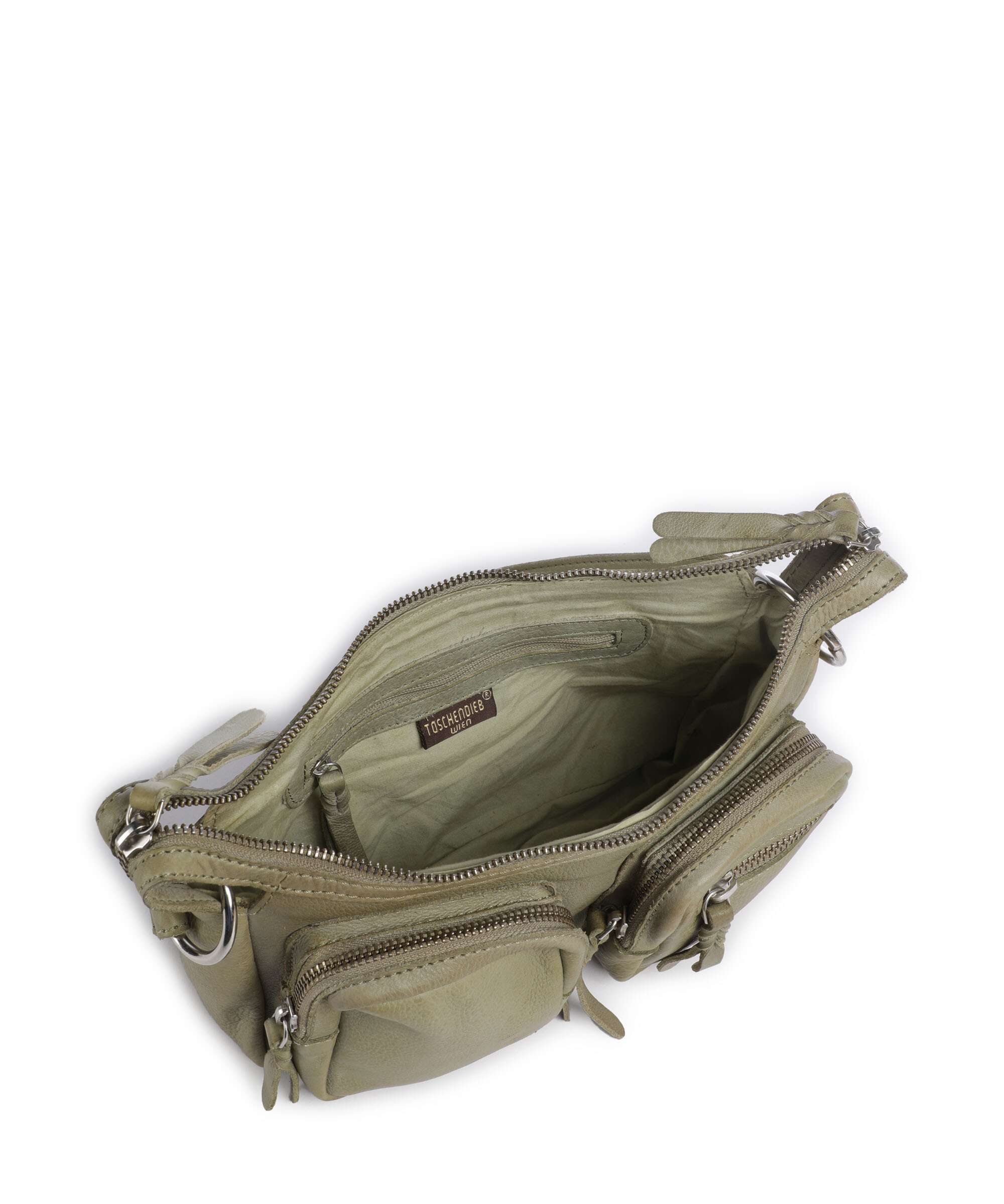 Taschendieb Wien Salvatorianerplatz 4 Shoulder bag green leaf