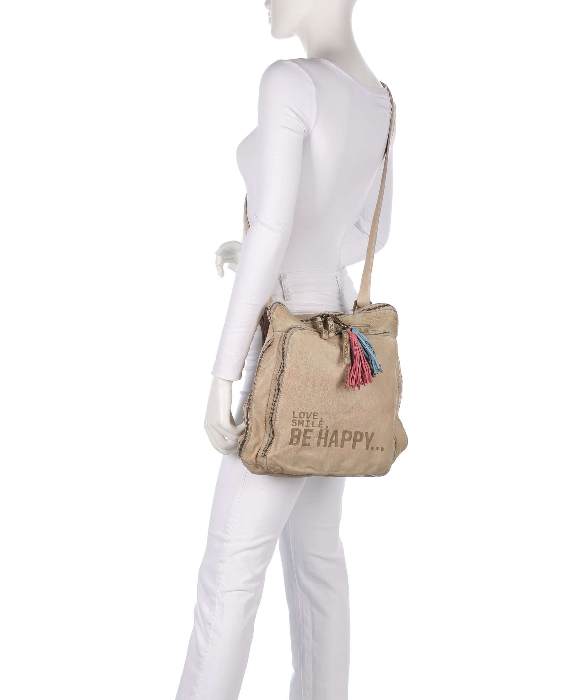 Taschendieb Wien Glücksbrücke 1 Backpack bag cream