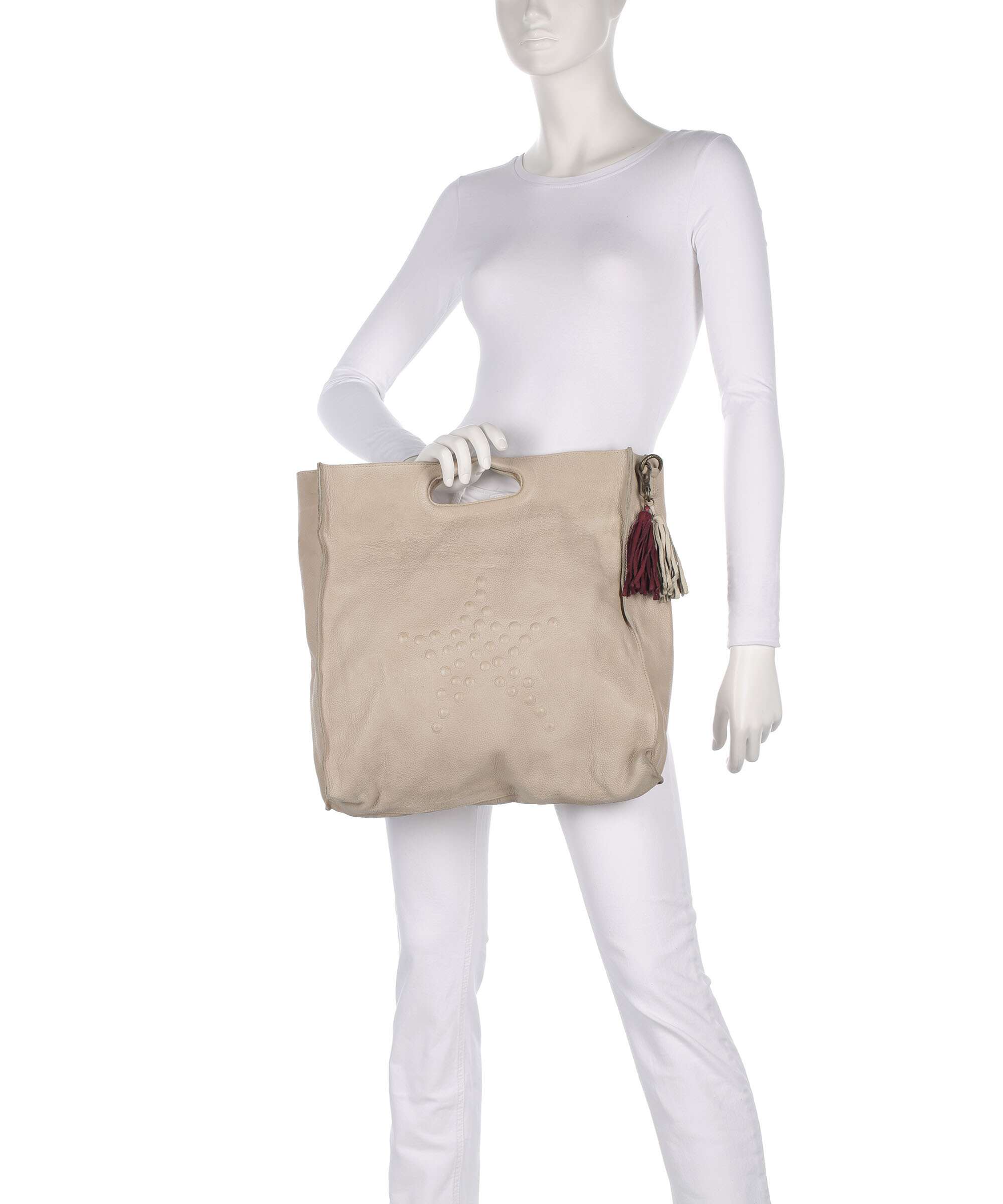 Taschendieb Wien Sternbergstrasse 1 Handbag cream