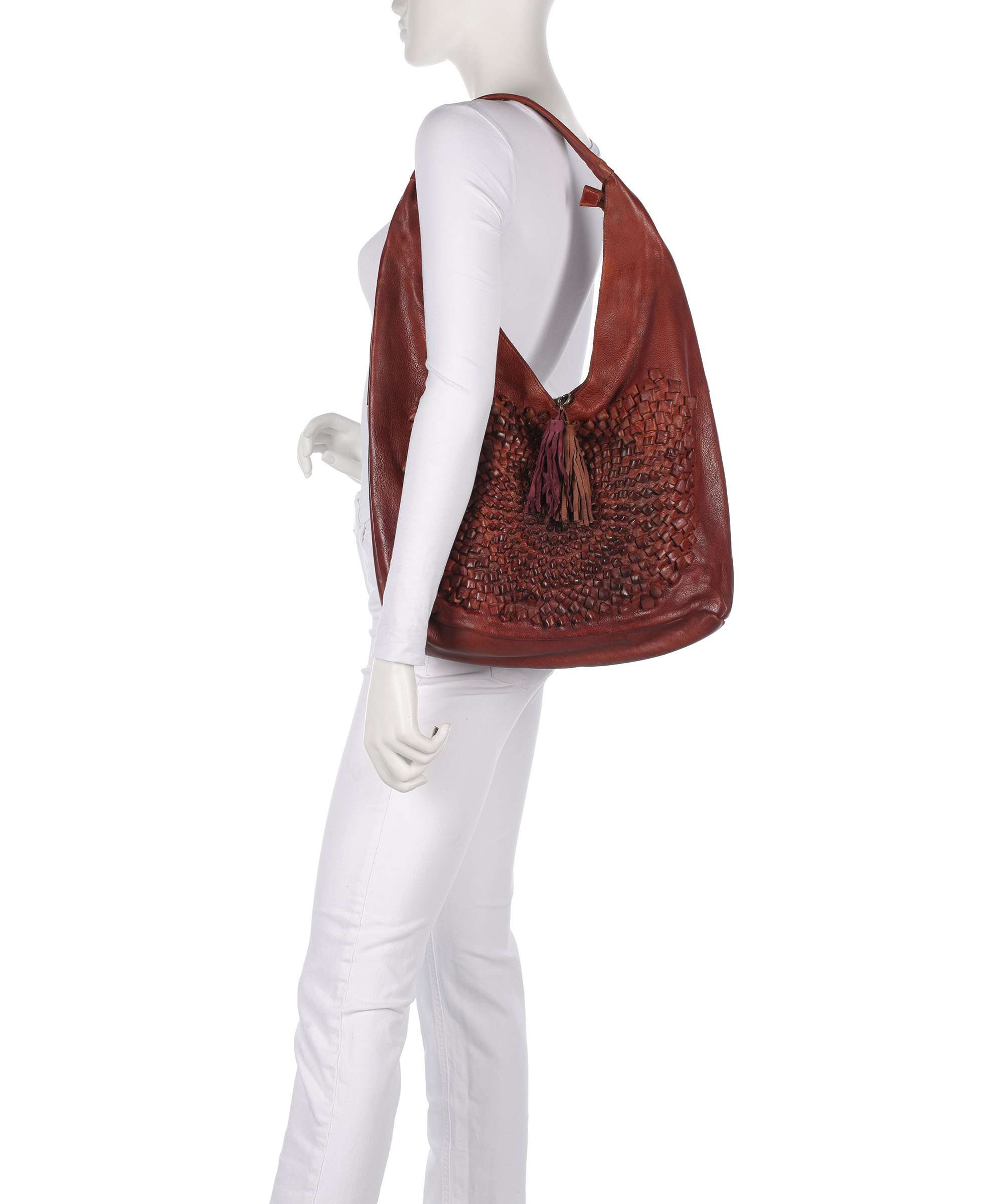 Taschendieb Wien Mondweg 1 Hobo bag brown brandy