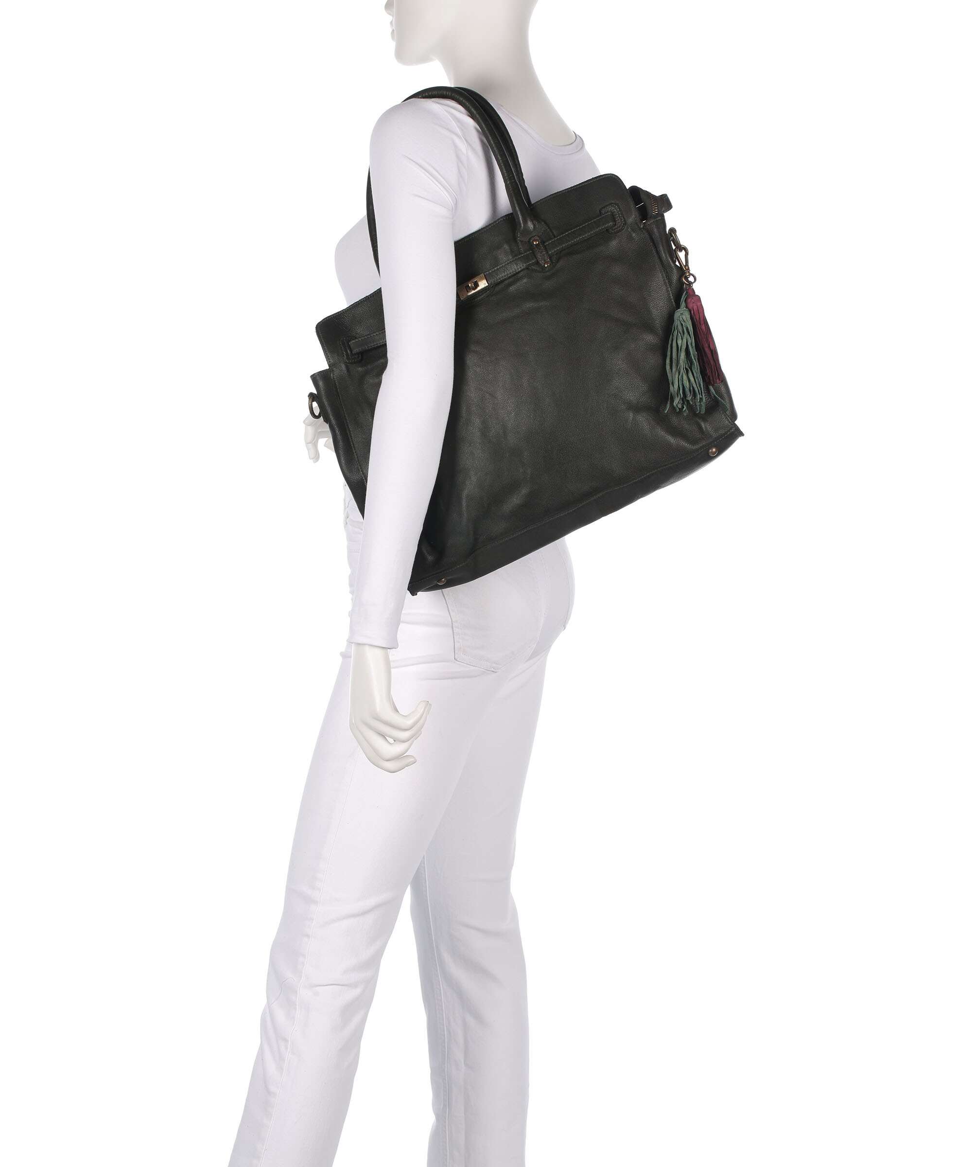 Taschendieb Wien Kaisterstrasse 2 Tote bag green forest