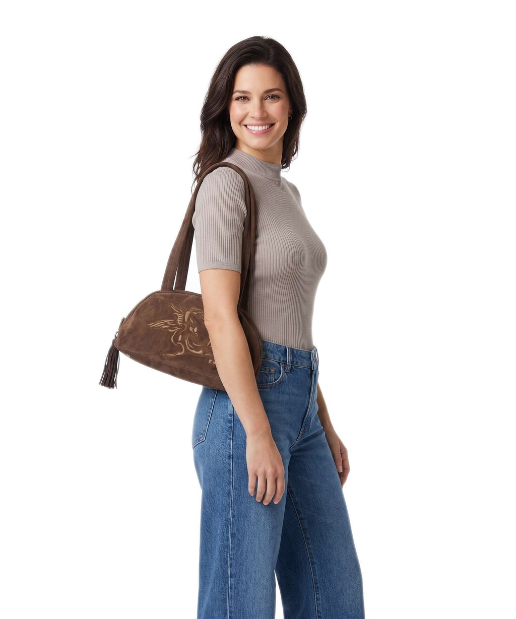Taschendieb Wien Bäckerstrasse 4 Shoulder bag espresso