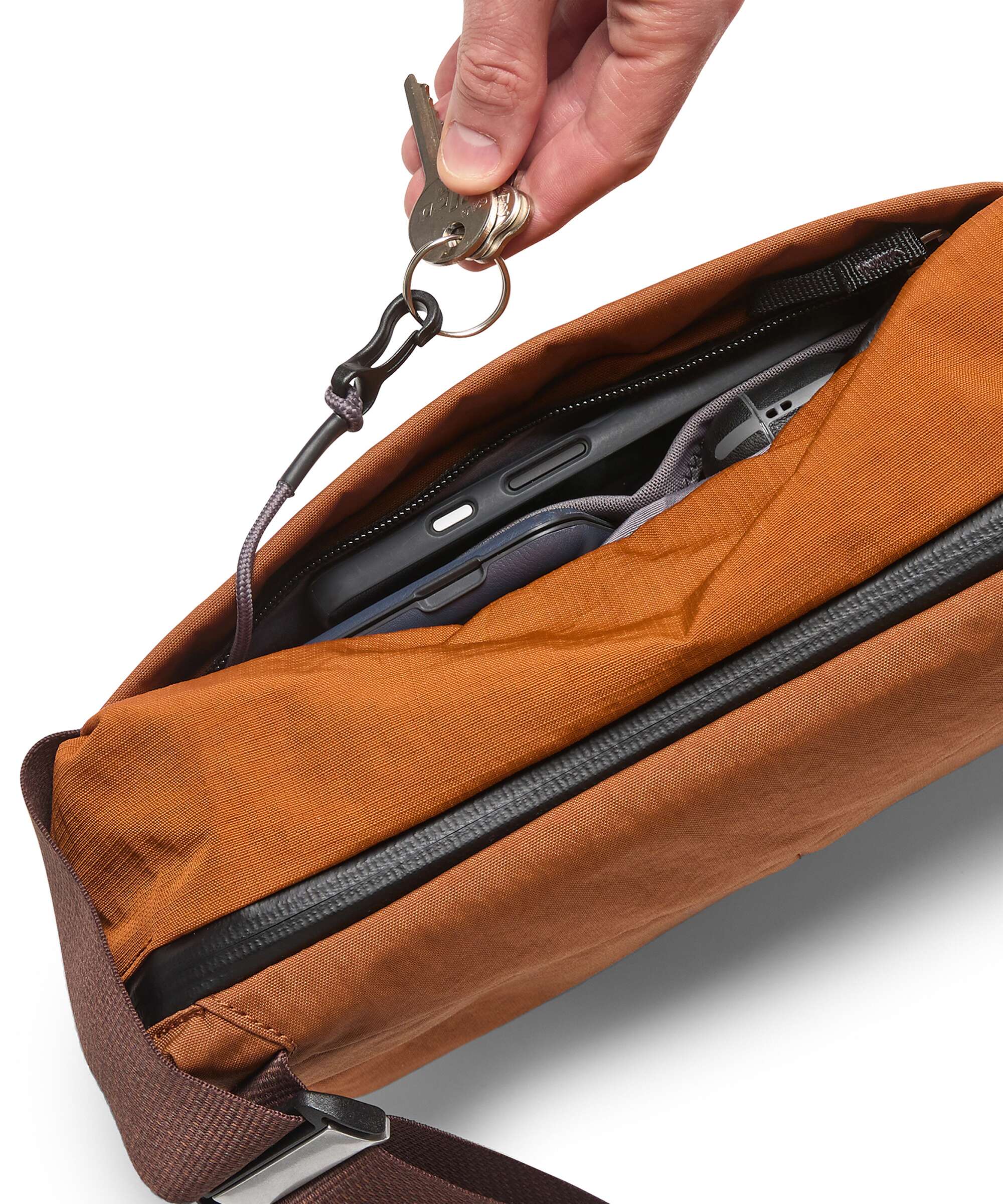 Bellroy Venture 6 Sling bag bronze