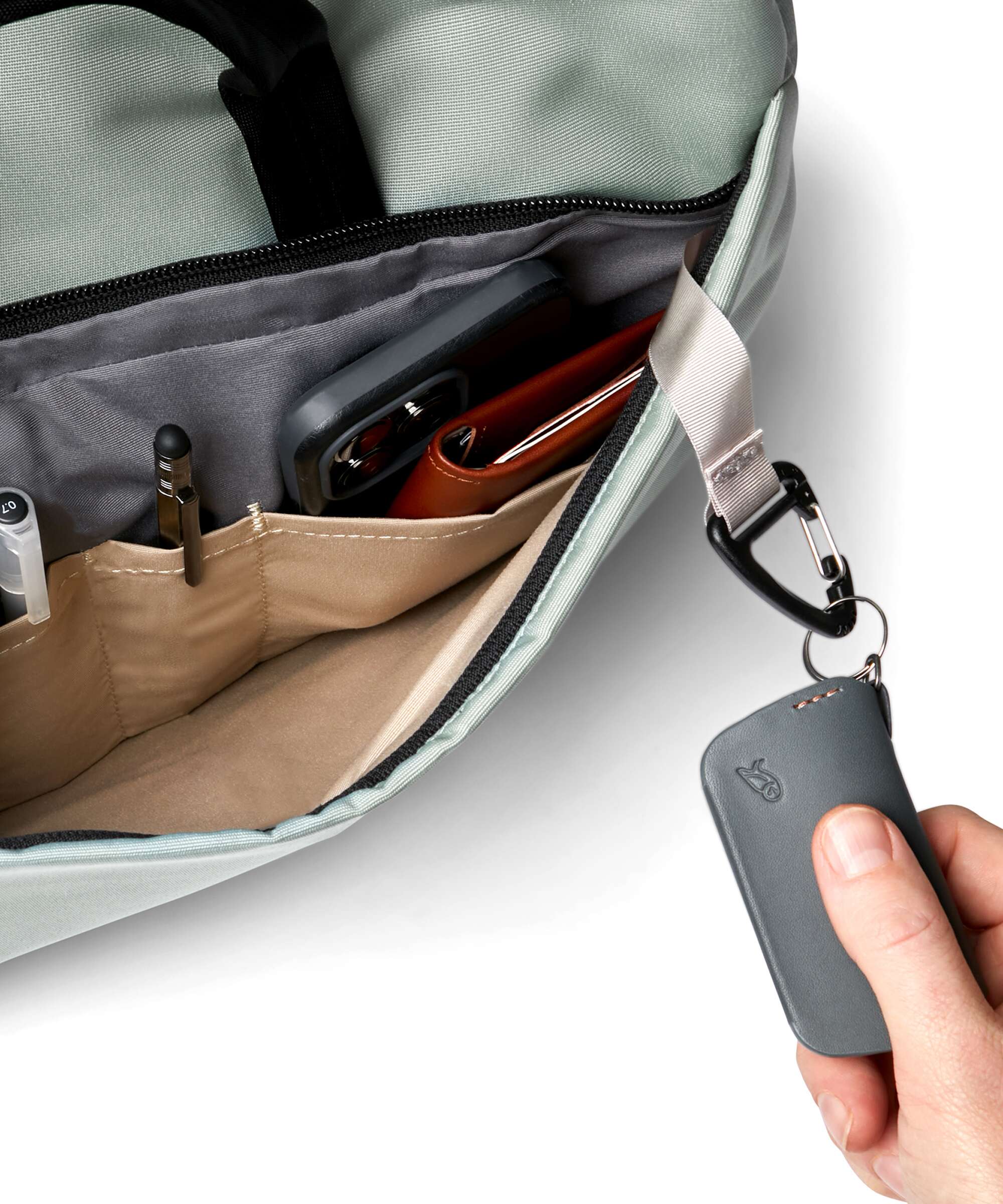 Bellroy Via 14 Briefcase eucalyptus