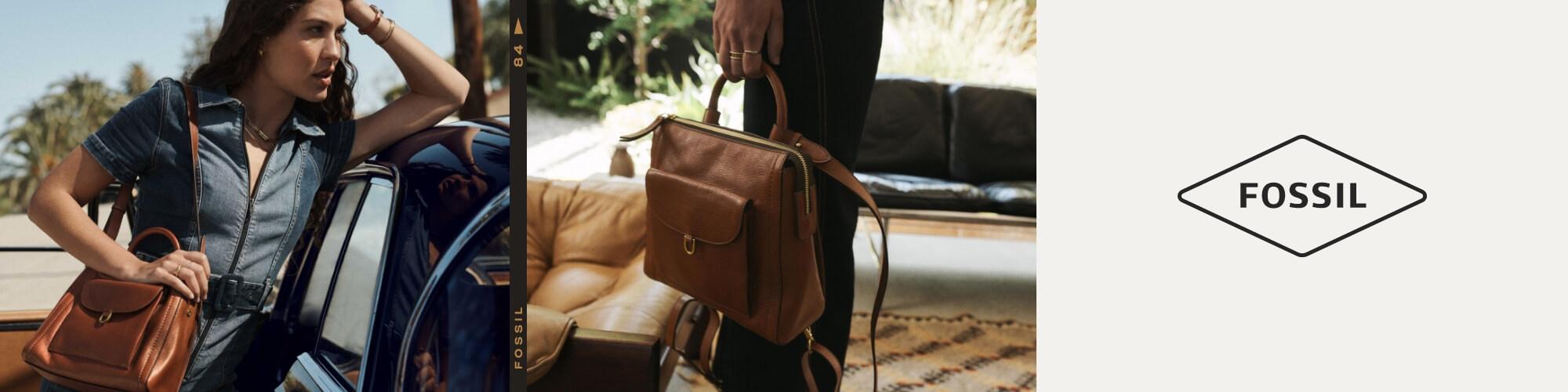 Fossil Green Handbags | ShopStyle