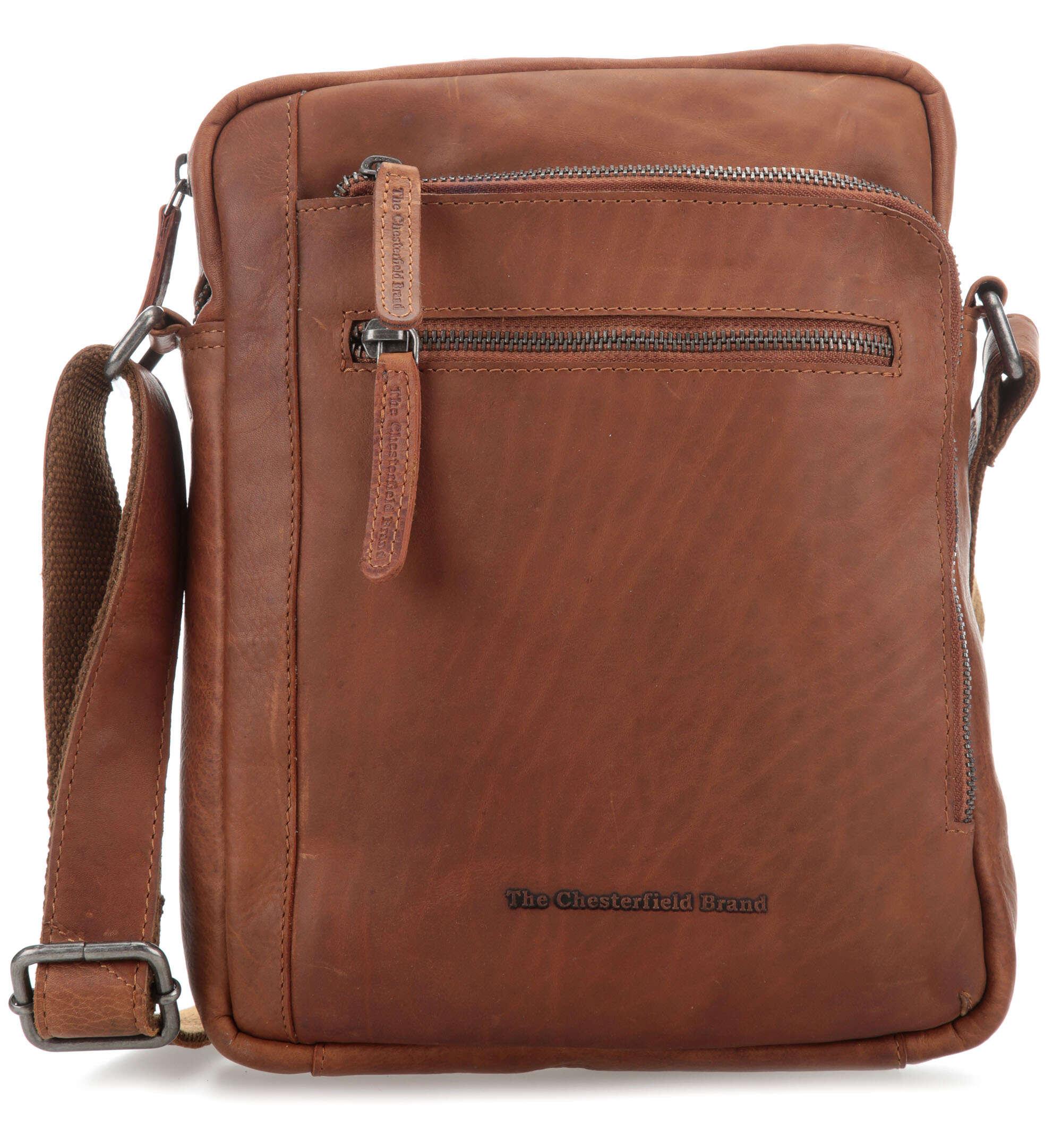 The Chesterfield Brand Dessau Umhängetasche Pull-Up Rindsleder cognac