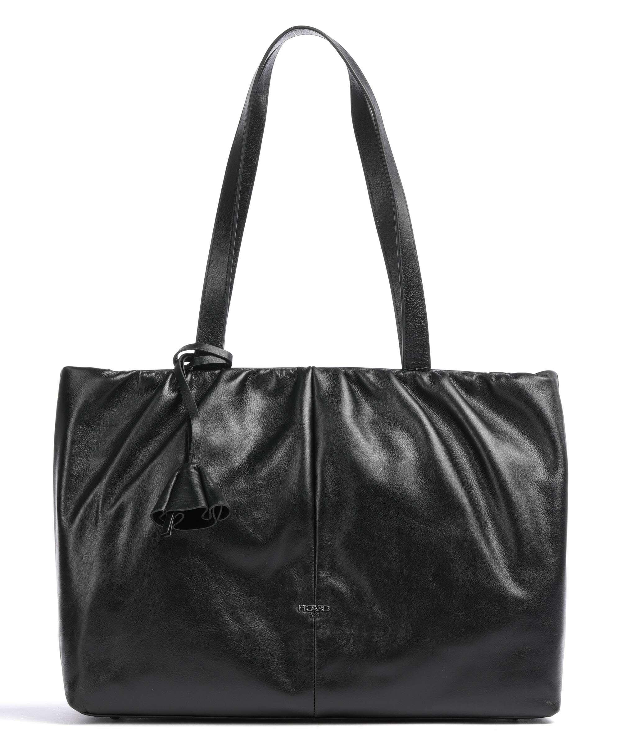 Picard Friday Shopper weiches Rindsleder schwarz