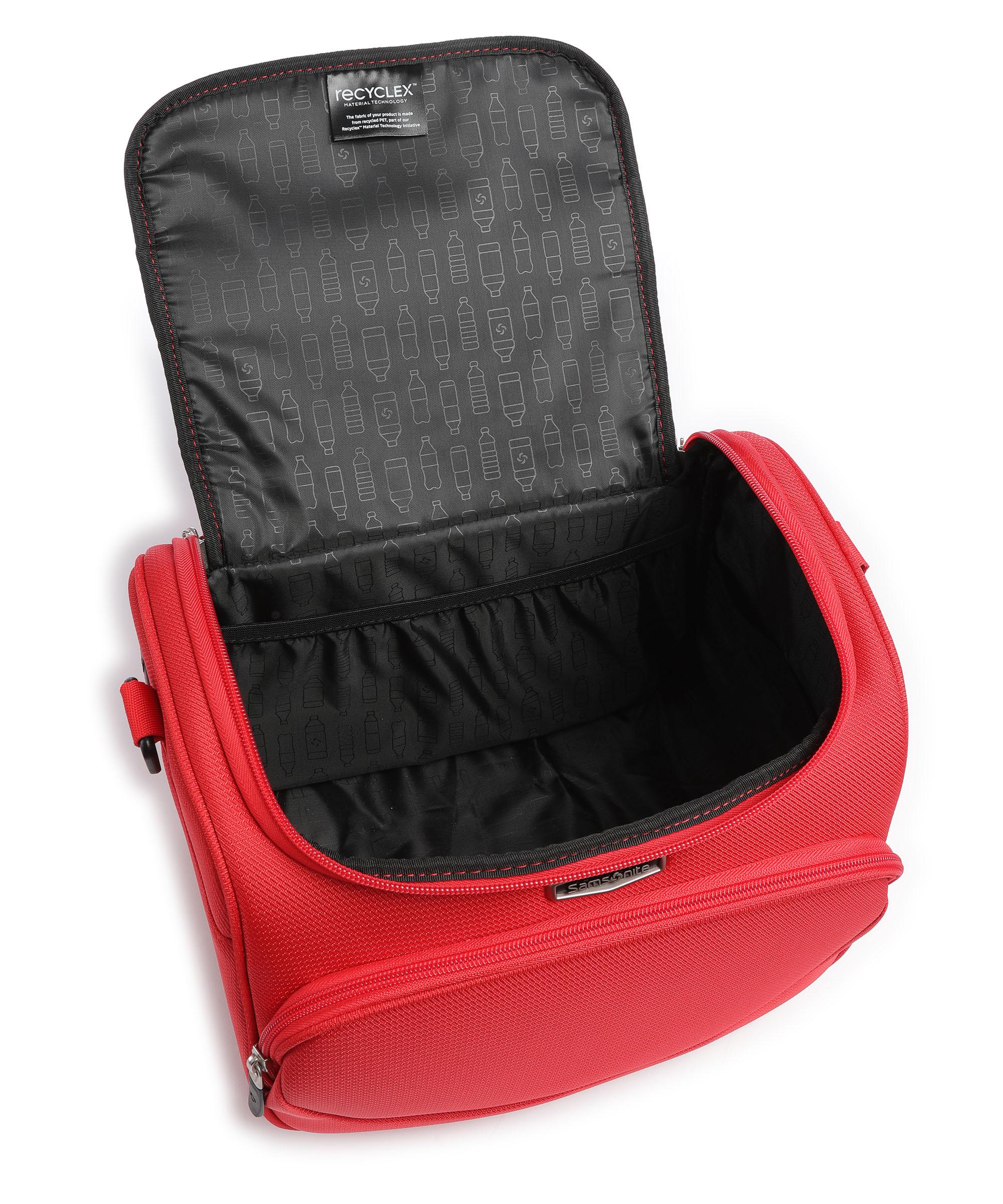 Samsonite kosmetikkoffer rot Clearance