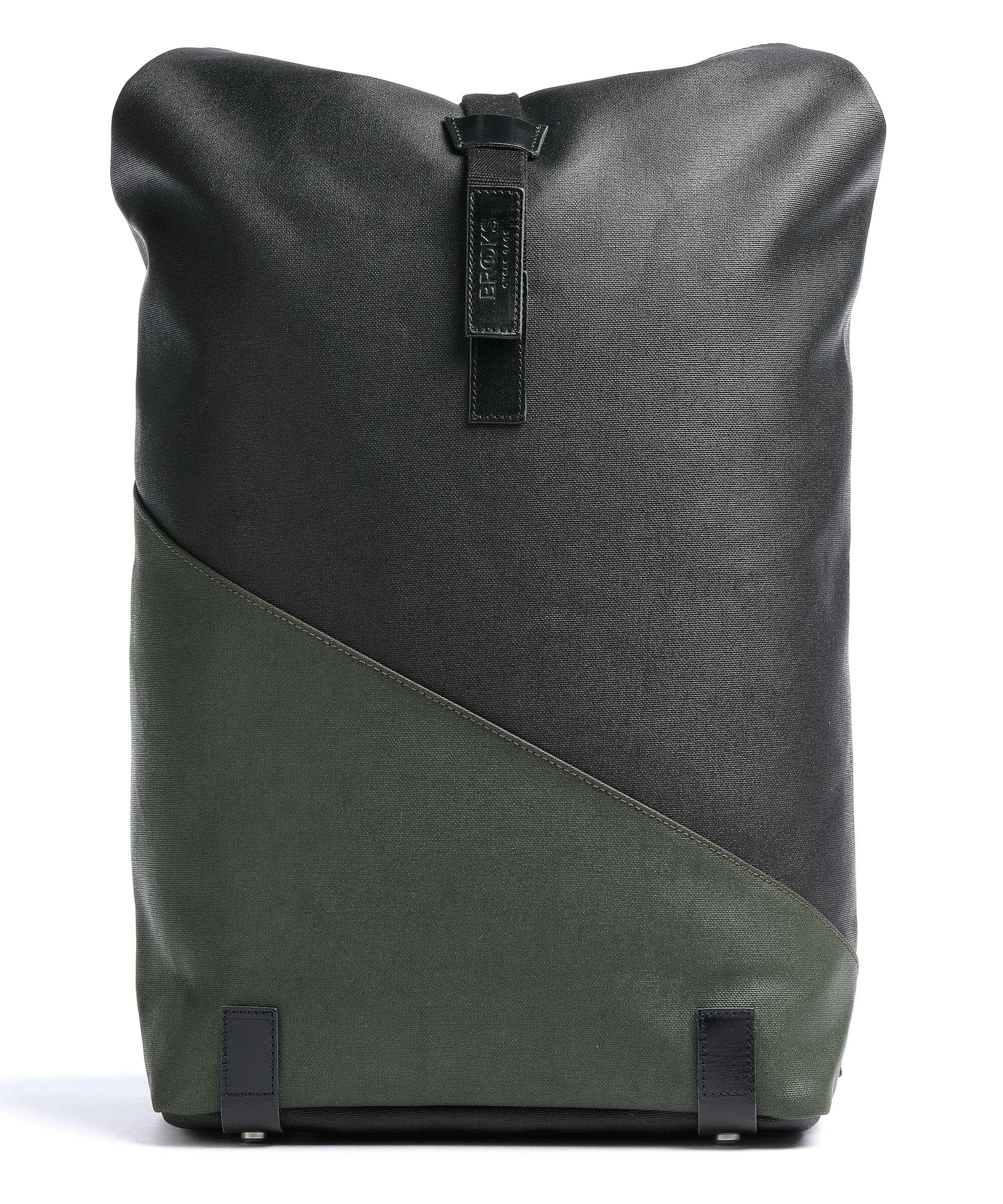 Brooks England Pickwick Cotton Canvas 26L Backpack Total Black at CareOfCar