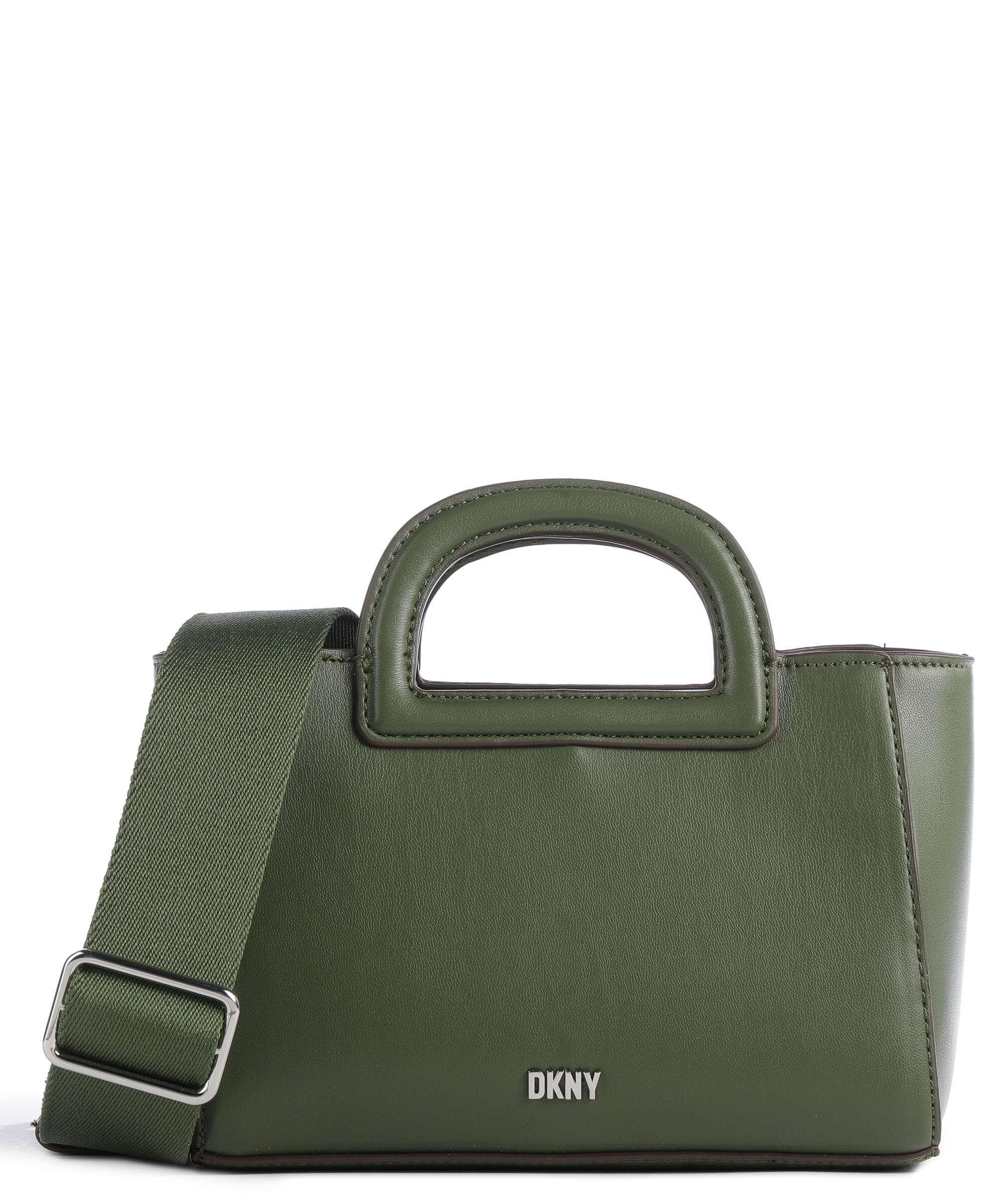 DKNY Drew Umhängetasche Lederimitat dunkelgrün