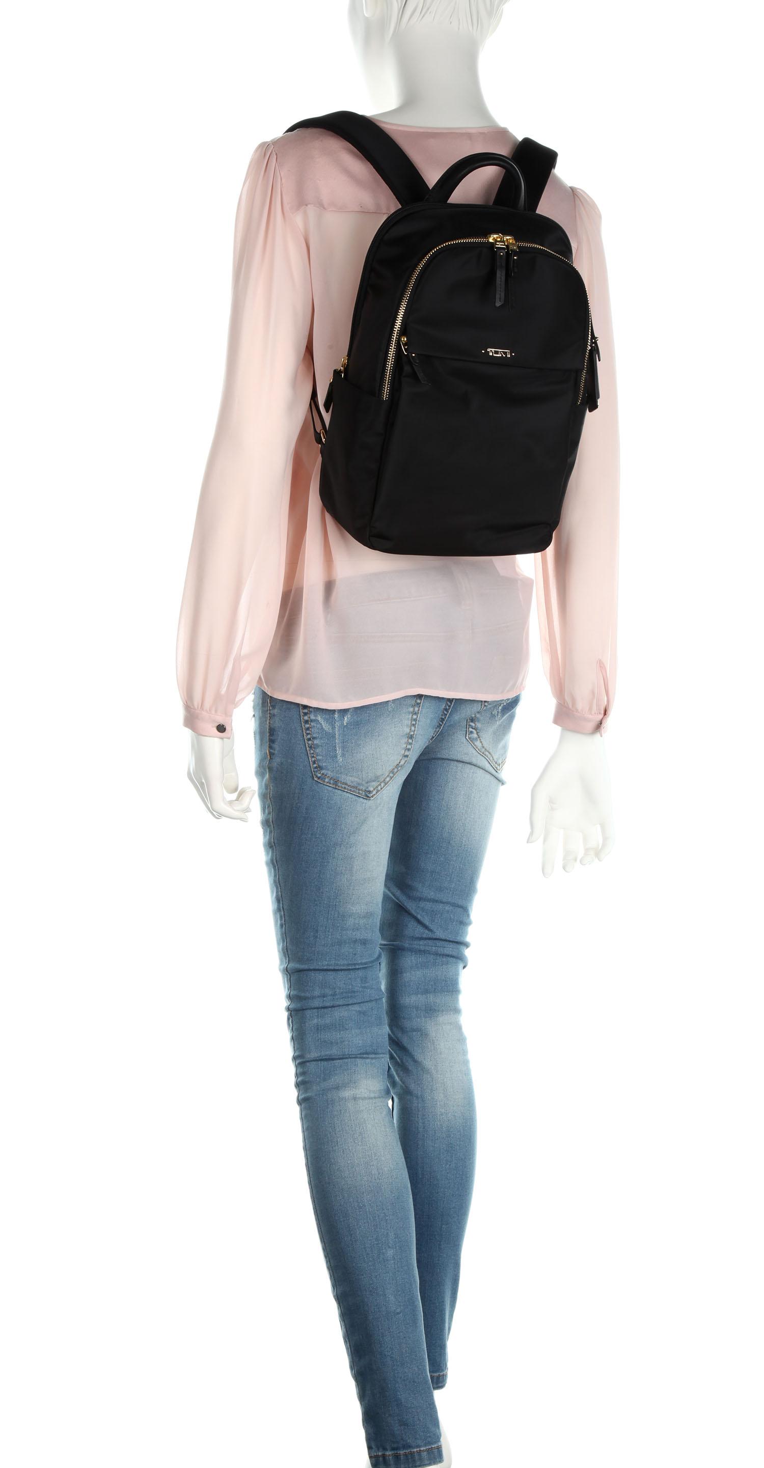 Tumi Voyageur Daniella S Laptop backpack 11 nylon black