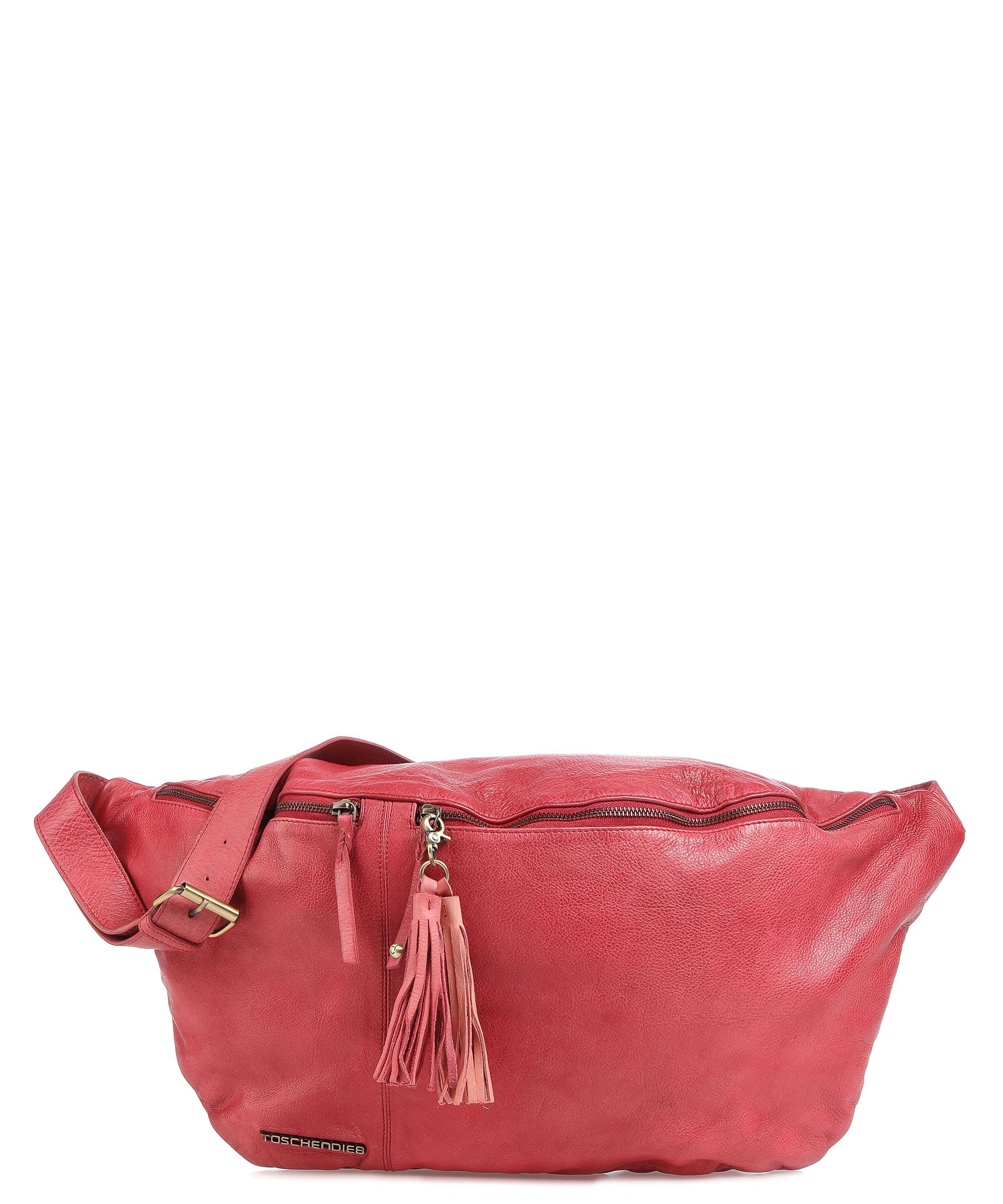 Taschendieb Wien Kohlmarkt 7 Slingbag genarbtes Rindsleder pink Taschendieb Wien Kohlmarkt 7 Slingbag genarbtes Rindsleder pink
