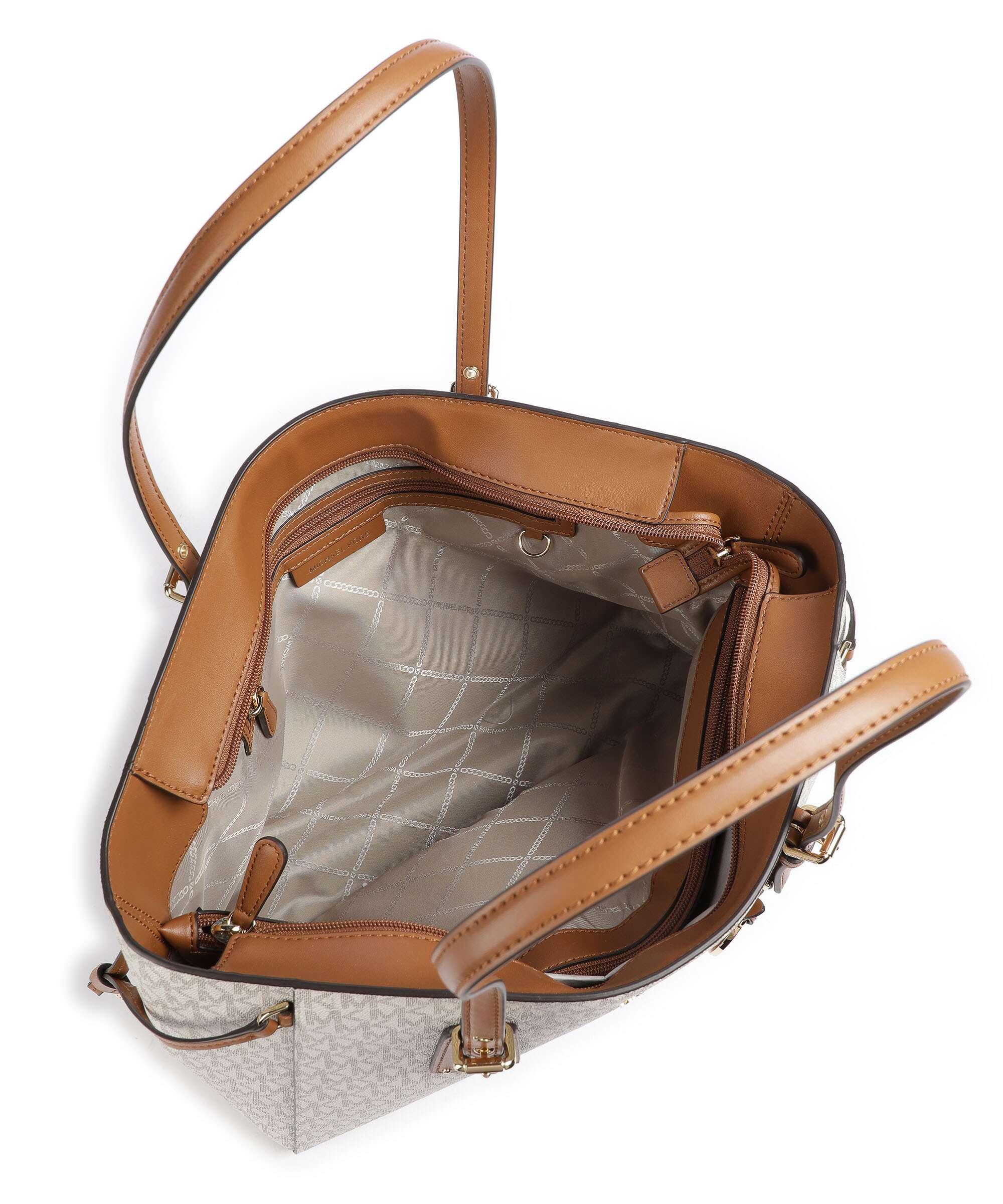 michael kors voyager tote brown