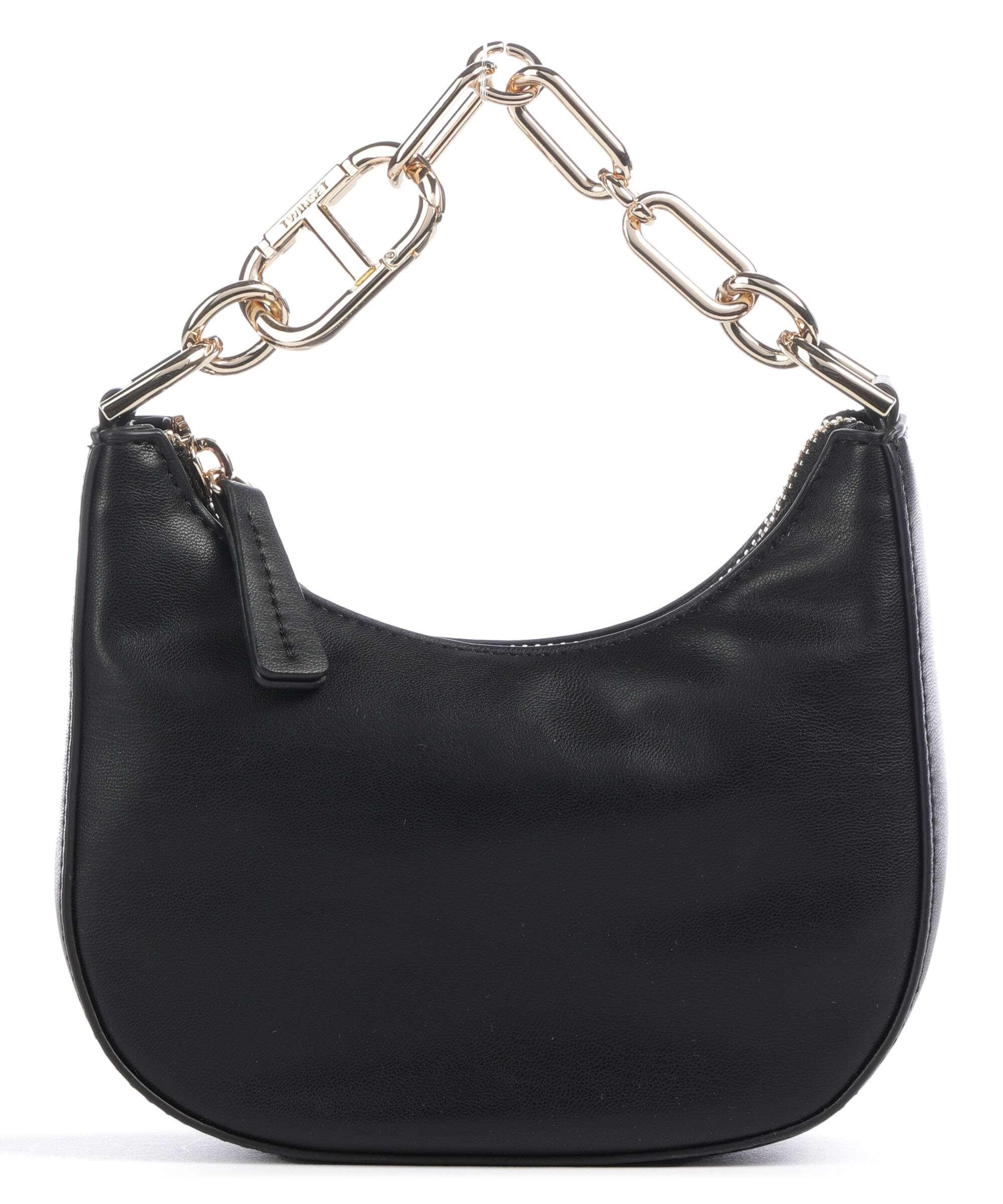 TWINSET Croissant mini bag - Black