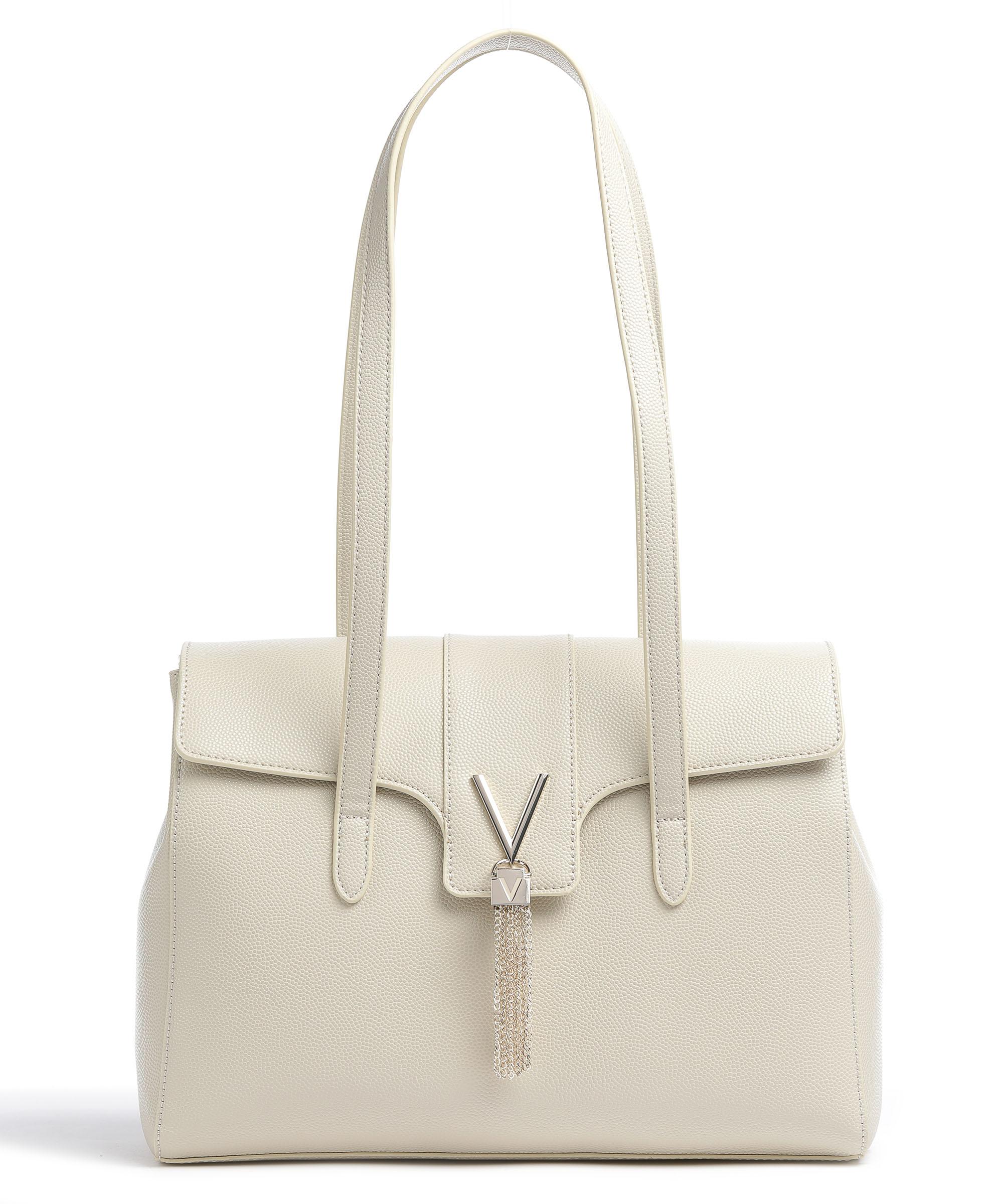 Valentino Bags Divina Schultertasche Lederimitat elfenbein